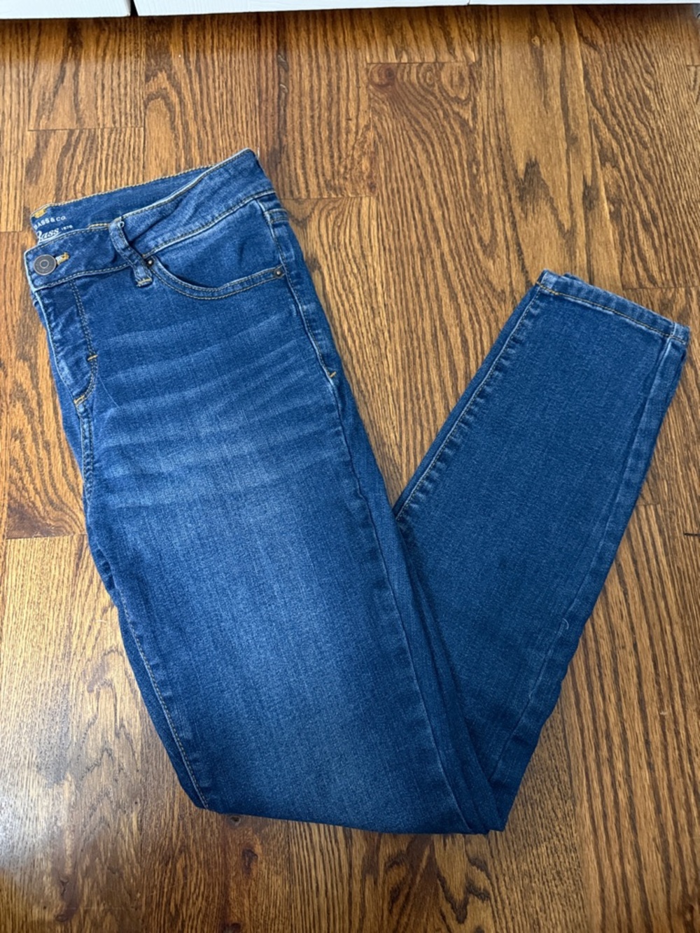 Slim Skinny Jeans in Deep Blue